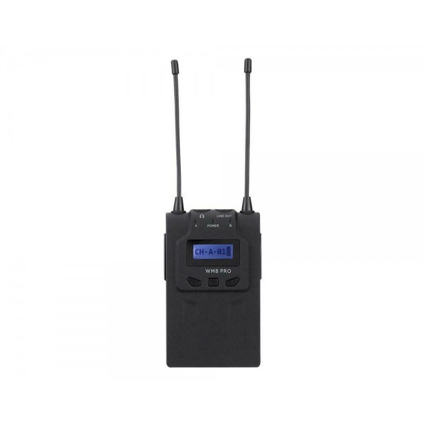 Ασύρματο kit μικροφώνου πέτου BOYA BY-WM8 PRO-K1 (Dual Receiver+1 Transmitter)