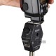 Universal Triple Speedlite Head Bracket 3.5mm trigger