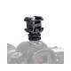 Photography Triple Hot Shoe  Swivel Mount