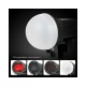 Speedlite Modifier Kit with Mount Adapter+Diffuser Ball+Reflector