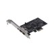 PCI Express x1 PCI-E FireWire 1394a IEEE1394 Controller Card 3 Port