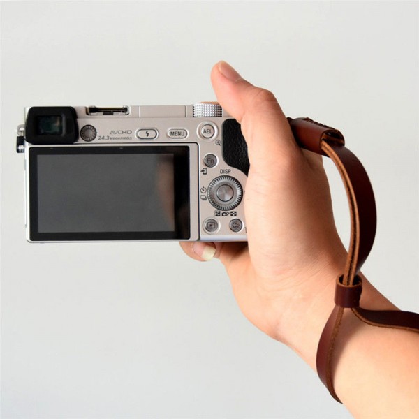 PU Leather Camera Hand Strap