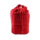 Red Insert Partition Camera Lens Padded Bag