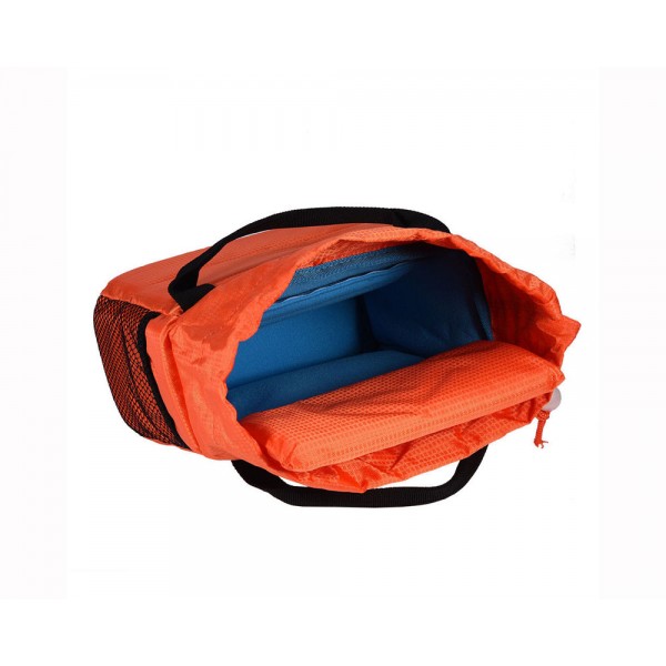 Orange Waterproof Insert Case for DSLR & Lenses