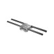 2Pcs 30cm Aluminium Rail Rod 15mm Camera Cage