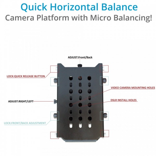 Movofilms HD-5000 Video Stabilizer. Δώρο Arm Brace