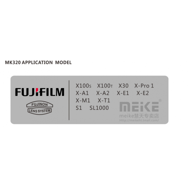 Φλας Meike MK-320F LCD TTL για Fuji