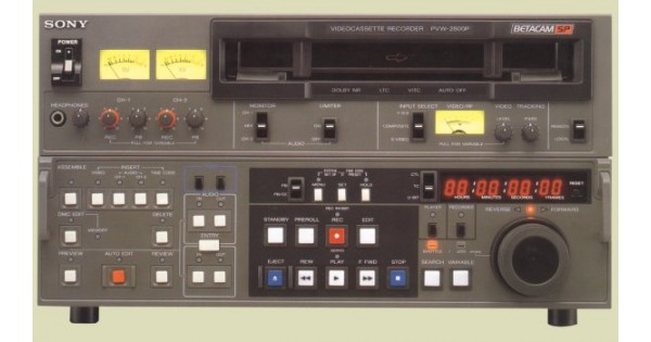 Sony PVW-2800P Betacam SP Video Cassette Recorder & Editor