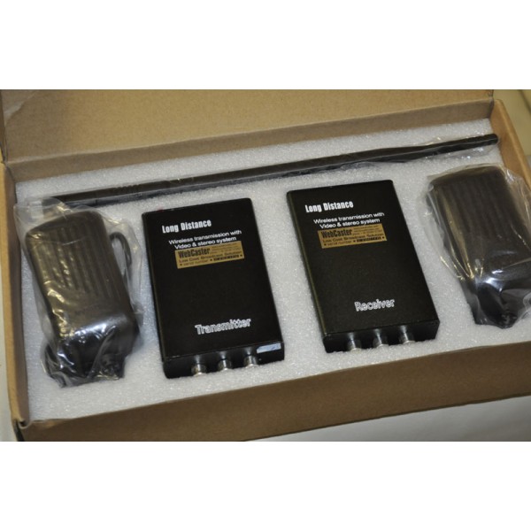 Πομπός δέκτης WebCaster 3W Wireless Audio Video Transmitter Kit (2.4GHz)