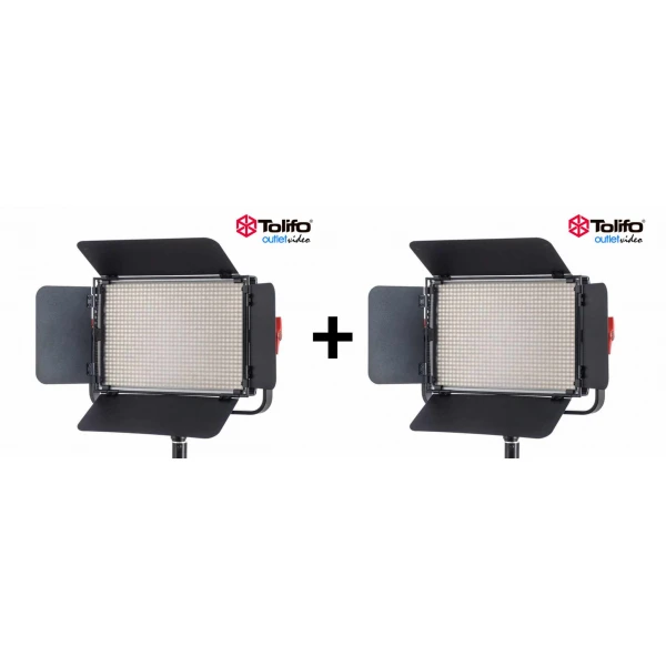 COMBO 2X Φωτιστικά TOLIFO GK-1000B PRO CRI 98 Aluminum Studio Led + AC Power (Bi Color 7.200 LM) COMBO 2X Φωτιστικά TOLIFO GK-1000B PRO CRI 98 Aluminum Studio Led + AC Power (Bi Color 7.200 LM)
