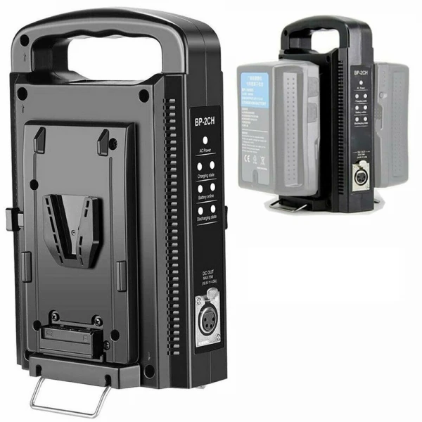 Διπλός φορτιστής μπαταριών V Mount V-lock Διπλός φορτιστής μπαταριών V Mount V-lock