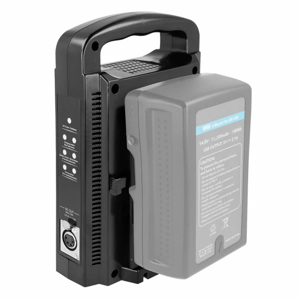 Διπλός φορτιστής μπαταριών V Mount V-lock Διπλός φορτιστής μπαταριών V Mount V-lock