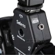 Universal Triple Speedlite Head Bracket 3.5mm trigger Universal Triple Speedlite Head Bracket 3.5mm trigger