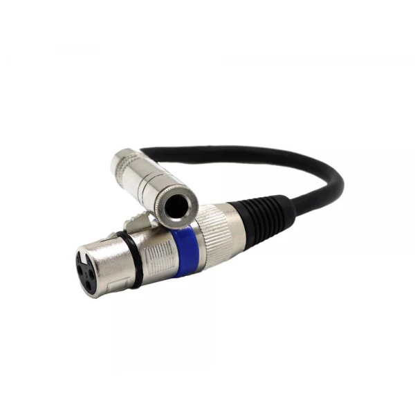 Καλώδιο 1/4 6.35mm Stereo Female Jack to XLR 3-Pin Female Audio Adapter Cable Καλώδιο 1/4 6.35mm Stereo Female Jack to XLR 3-Pin Female Audio Adapter Cable