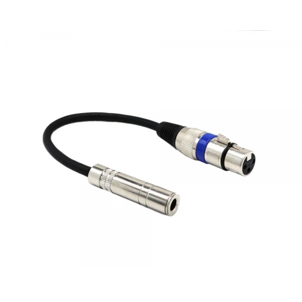 Καλώδιο 1/4 6.35mm Stereo Female Jack to XLR 3-Pin Female Audio Adapter Cable Καλώδιο 1/4 6.35mm Stereo Female Jack to XLR 3-Pin Female Audio Adapter Cable