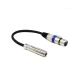 Καλώδιο 1/4 6.35mm Stereo Female Jack to XLR 3-Pin Female Audio Adapter Cable Καλώδιο 1/4 6.35mm Stereo Female Jack to XLR 3-Pin Female Audio Adapter Cable