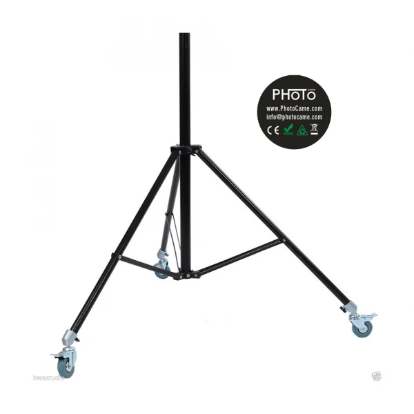 3 ρόδες PhotoCame Light Stand Swivel Brake Wheels 3 ρόδες PhotoCame Light Stand Swivel Brake Wheels